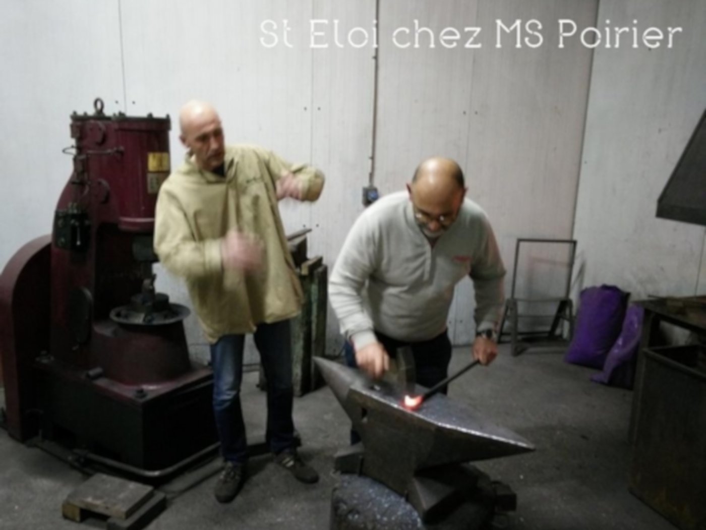 Serge Tiar débute à la forge
